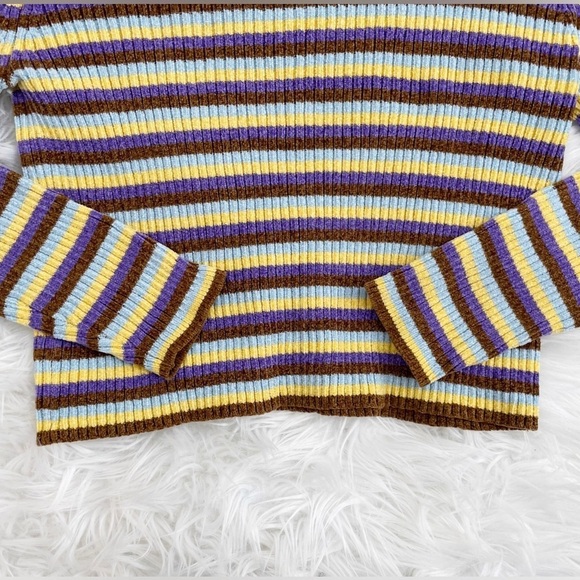 Zara Kids Girls (2) Bundle Striped Crewneck Long Sleeves Sweater Size 11-12 - Picture 10 of 12